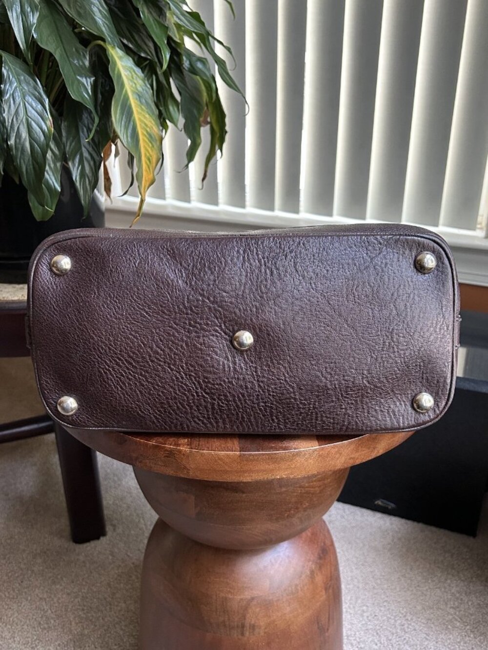 GUCCI GG Charm Two-Way Dome Shoulder Bag, Tan, Brown - Picture 6 of 16